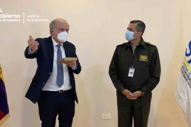 GraD. Pablo Ramírez director del SNAI, se reunió con una delegación de la Misión EL PAcCTO.